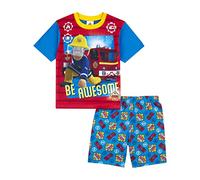 Fireman Sam Boys Pyjamas, Short PJ Set for Kids, Ages 18 Months to 7 Years Old