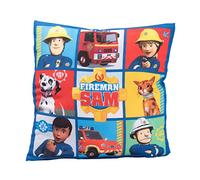 Fireman Sam Cushion - Fire Brigade Plush Decorative Cushion Pillow 30 x 30 cm