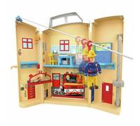 Fireman Sam Fire Rescue Centre Station Playset & Figure New Kids Toy Age 3+