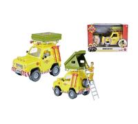 Fireman Sam Jeep 4X4 With Tent Top Quality Toy