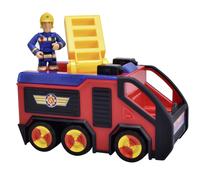 Simba 109252656 Fireman Junior Jupiter, Vehicle 17 cm, Sam Figure 7 cm, from 3 Years