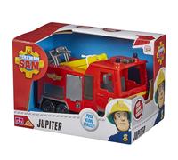 Fireman Sam Jupiter Fire Truck Push Along Vehicle Toy Kids Character HiT New
