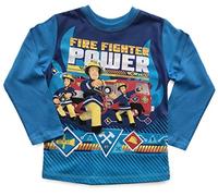 Fireman Sam Long Sleeve T-Shirt - Blue (UK, Age, 5 Years, 6 Years, Blue)