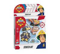 Fireman Sam scratch cards set