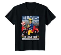 Fireman Sam T-Shirt, Official, Elvis, Multiple Colours T-Shirt
