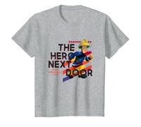 Fireman Sam T-Shirt, Official, Hero, Multiple Colours T-Shirt, Youth, Heather Grey, 3T