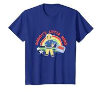 Fireman Sam T-Shirt, Official, Little Hero, Multiple Colours T-Shirt, Youth, Royal Blue, Medium