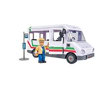 Fireman Sam vehicle the Trevors Bus Bus 20cm long with Trevor figure approx. 6cm