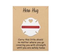 Fireman Stay Safe Gift Come Home Safe Gift Fireman Pocket Token Firefighter Safety Prayer Card