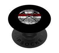 Fireman Volunteer Fire Brigade Shirt I FFW T-Shirt PopSockets Adhesive PopGrip