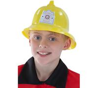 Firemans Hat Yellow Plastic Halloween