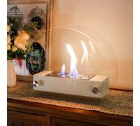 Fireplace 35cm Bio Ethanol Ventless Fire Pit Bowl