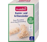 Fireplace and grill lighter, 32 pieces - brand DM Germany - compatible with profissimo - Kamin- und Grillanzünder, street 32