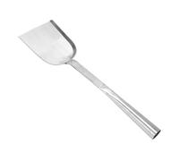 Fireplace Ash Shovel, Chrome Steel Coal Scoop for BBQ Home | Silver Finish, Easy Storage and Operation, Outdoor Grilling Use, One Piece, Kitchen Supplies