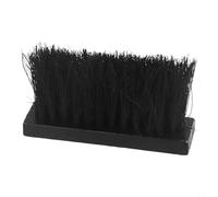 Fireplace Brushes, Oblong Hearth Brush, Replacement Brush Head Design, Effective Cleaning Tool for Home Fireplace Cleaning(2Pcs)