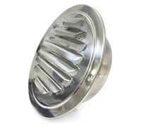 Fireplace Chimney Caps, Chimney Cowl,Vent Top,Stainless Steel Chimney Cowl Cap,Roof Chimney Flue Cowl Pipe Rain Cover Protector Cap(100mm/3.9Inch)