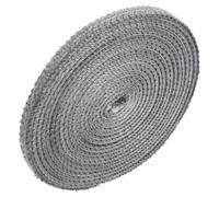 Fireplace Door Gasket Self Adhesive Black Fiberglass Seal Rope | Flexible Braided Strip, Weather Resistant Fit for Wood Stove Doors and Boiler Doors, Quick Installation