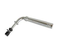 Fireplace Door Handles, Stainless Steel L-Shaped Replacement Fireplace Handle Smooth & Sturdy for Household, Hotel, Metal Wood Stove Door Handle Fire Place