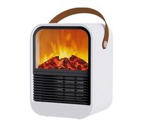 Fireplace Electric Heater Warm Blower Fan Portable Desktop Household Home Heating Stove Radiator Flame Warmer Machine Easy to Use