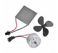 Fireplace Fan Motor And Power Generation Sheet, Chimney Fan Accessories Stove Fan Replacement Kit, For Wood And Log Burner Therm