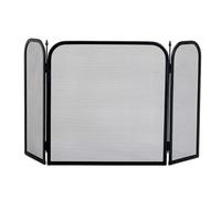 Fireplace Fence Minimalist Shaped 3 - Fold Iron Metal Fireplace Fireproof Screen Guardrail Anti Scald Fence