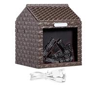 Fireplace Humidifier - Aromatherapy Diffuser | Flame Diffuser | Air Humidifiers With LED Light | USB Charges Cool Mist Humidifier Home Decor For Bedroom