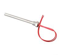 Fireplace Igniter, 220V Hot Rod Wood Pellet Heating Tube, Barbecue Grill Stove Heating Rod Fireplace Accessories Replacement Part(140 * 10mm)