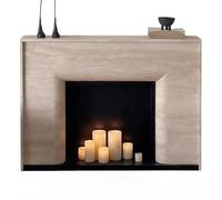 Fireplace Mantel Surround Fireplace Mantel Surround Freestanding Decorative Shelf(Medium)