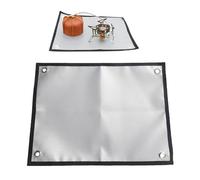 Fireplace Mat - Outdoor Camping Fire - Prevention Facility | Repeated Protection Documents for Rocky, Sandy Soil, Food Truck, Snack Car, Hunting for Outdoor Cooking - Perfect for Beachfire, Food