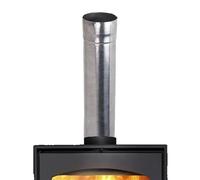 Fireplace Pipe, Camping Stove Chimney Pipe, Stainless Steel Stove Pipe, Camping Stove Accessories, Chimney Flue, Wood Stove Pipe for Hot Tent Stove