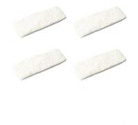 Fireplace Safety Sponge for Bioethanol Table Fireplaces - Heat-Resistant Calcium Magnesium Silicate Fiber (CMS Biofiber) 20 X 15 X 2.5 Cm 4-Pack White
