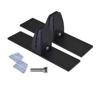 Fireplace Screen Support Feet: 7.87 Inch Set, Metal Clip Firmness, Reinforcement Panel Bracket, Winter Home Panel Security | Indoor Fireplace Panels, Stand