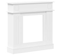 Fireplace Surround 102 x 26 x 100 cm Engineered Wood Modern Fireplace vidaXL