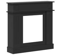 Fireplace Surround Engineered Wood Modern Indoor Decor Home Decoration vidaXL