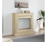 Fireplace Surround Mantel Frame Indoor Traditional Modern Fire Surround vidaXL