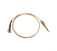 Fireplace Thermocouple Replacement Kit 600mm Spiral Heater Sensor for Gas Safety Device - Gold Finish(60cm)