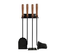 Fireplace tool set Accessories Poker Brush Shovel Scraper 5-piece set