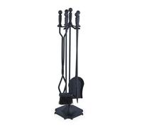 Fireplace tool set iron fire tools sturdy Fireproof fireplace accessories set