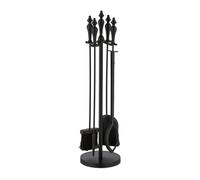 Fireplace tool set metal fire tools durable lightweight hearth tool kit robust