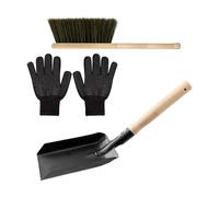 Fireplace Tools Set Ash Indoor Fireside Accessories for Dust Cleaning Indoor