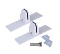 Fireplace Umbrella Holder - Set of Support Feet Metal Replacement Parts with Adjustable Clips | Ideal for Stability of Stoves, Fireplaces, Living Rooms, Ovens, Offices, Private Rooms and Holiday