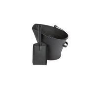 Fireplace Waterloo Style Black Coal Scuttle Bucket Hod with Shovel