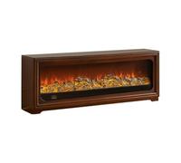 Fireplaces Fireplace TV Stand, Entertainment Center with Electric Fireplaces for Living Room, LED Realistic Flame, Remote Control Home Decoretion(White,Large)