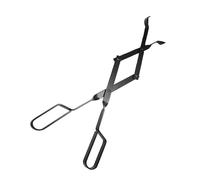 Fireplaces Tongs 26" Pit Accessories Firewood Tongs Log Grabber for Thick Log Wrought Iron Pit Tongs