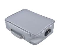 Fireproof Bag, Fireproof Money Bag with Lock Fireproof Document Bag Large Capacity Fireproof Document Bag for Laptops, Legal Documents, Certificates, Certificates (Silver)