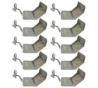 Fireproof Blanket | Blankets Against High Temperatures and Flames | Pack of 10 Heat Barrier Protection at High Temperatures for Welding Soldering Fire Pit Oven Repairs Grill