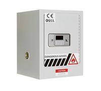 Fireproof Cabinet, Adjustable Shelves with Combination Lock, for Safe Flammable Storage in Commercial, Industrial, and Home Use