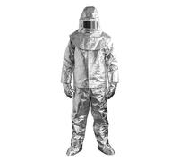 Fireproof Clothes, Flame Retardant Clothing, Radiation Proof Hazmat Suit, Heat Resistant Clothing Fireproof Suit, High Temperature Resistant Jumpsuit, Inflaming Retarding Clothes Suit Full Set