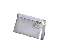 Fireproof Document Bag Fiberglass Texture Tear Design Office Home Travel Essentials Durable Portable File Holder