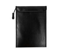 Fireproof Document Bag, Important Document Bag, Zipper Storage Pouch for Cash, Passports, ID Cards and Social Security Card (M)